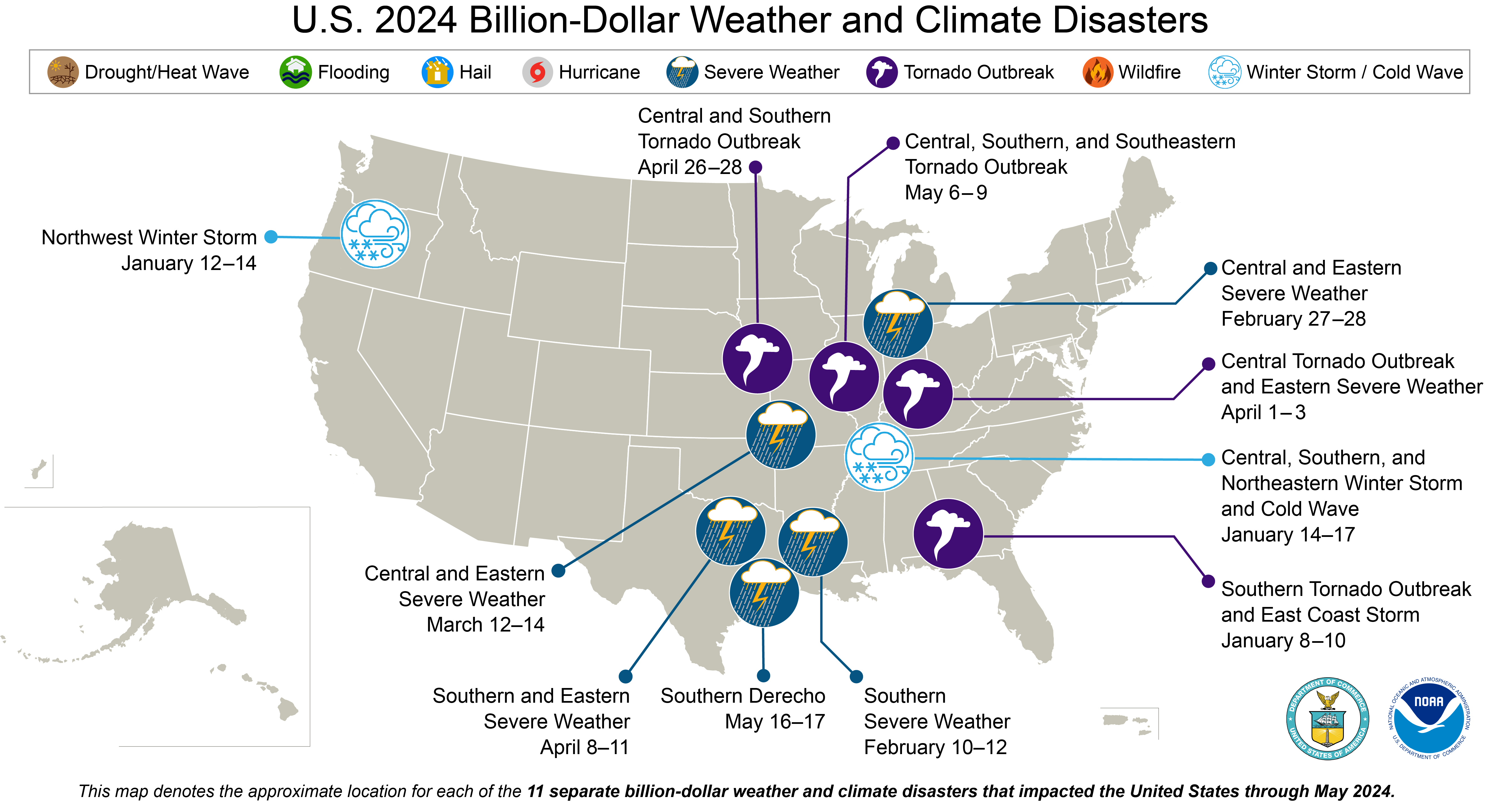 U.S. climate summary for May 2024 NOAA Climate.gov