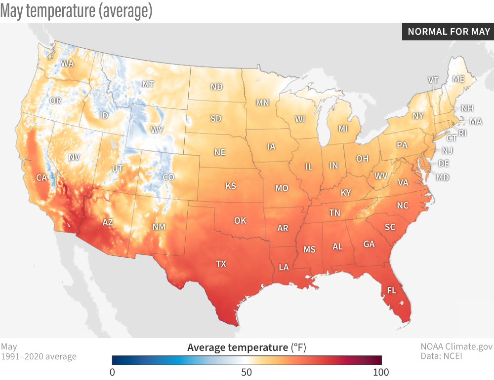 U.S. climate summary for May 2024 | NOAA Climate.gov