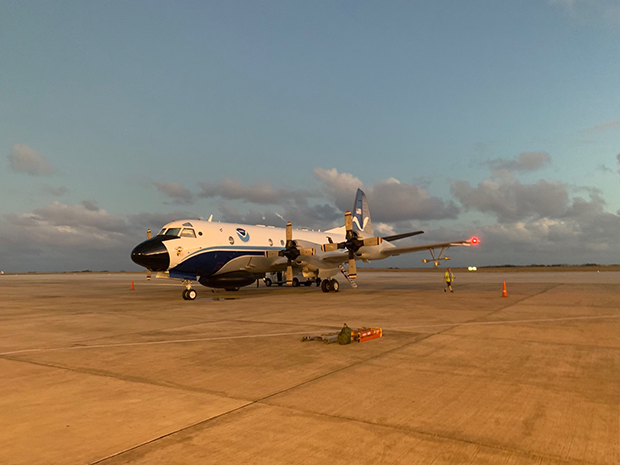 P3 Hurricane Hunter aircraft