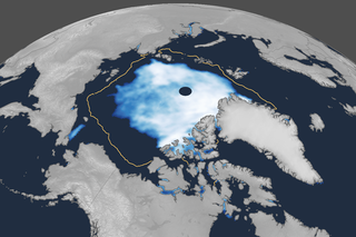 Map image for Arctic sea ice minimum in 2024 seventh lowest on record