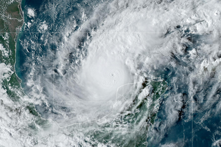 Map image for Hurricane Milton rapidly intensifies into Category 5 hurricane, becoming the Gulf&#039;s strongest late-season storm on record 