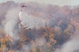 Map image for Unusual fire risk across the Northeast in fall of 2024